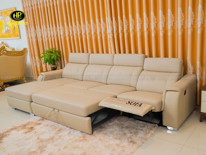 sofa thư giãn da bò cao cấp nk-8818