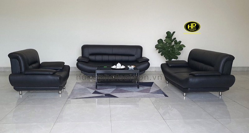 Sofa văn phòng màu đen HP-60