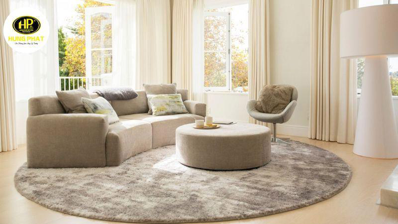 Thảm sofa tròn đẹp