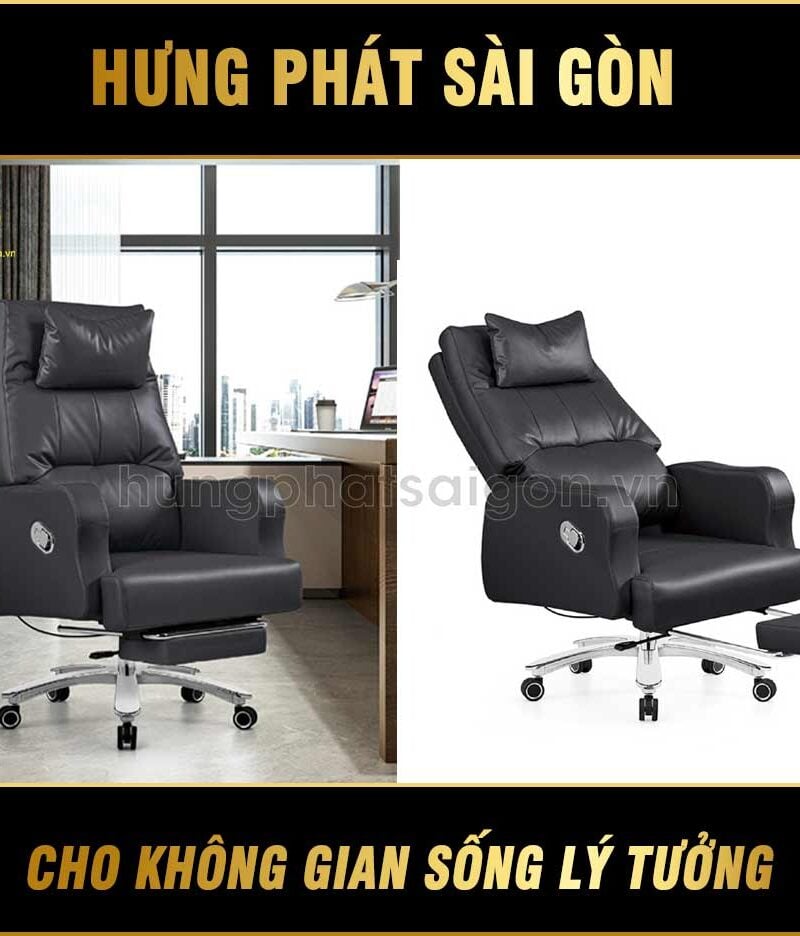 Ghế làm việc giám đốc da cao cấp A2218