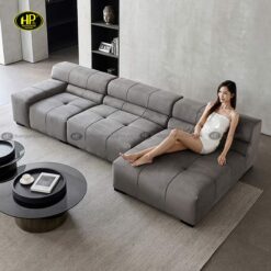 Ghế sofa vải phòng khách sang trọng H-111
