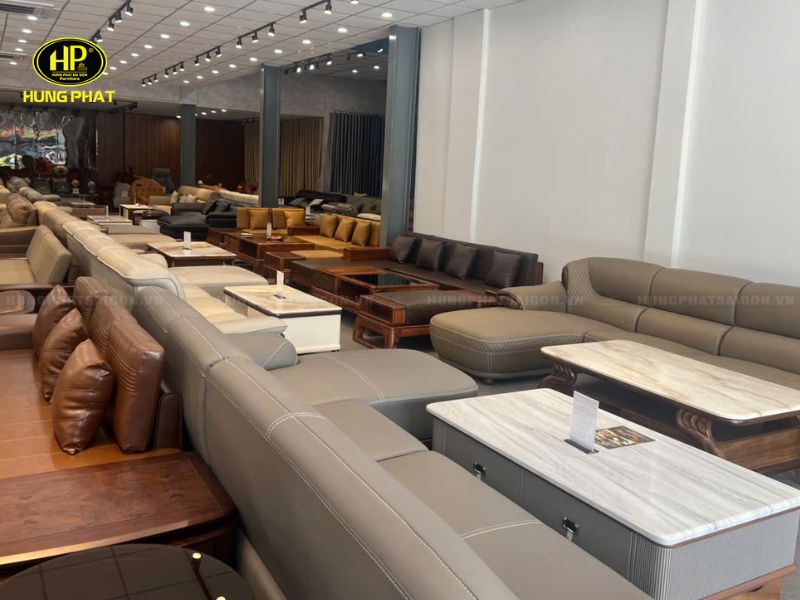 sofa đa dạng thiết kế chất liệu