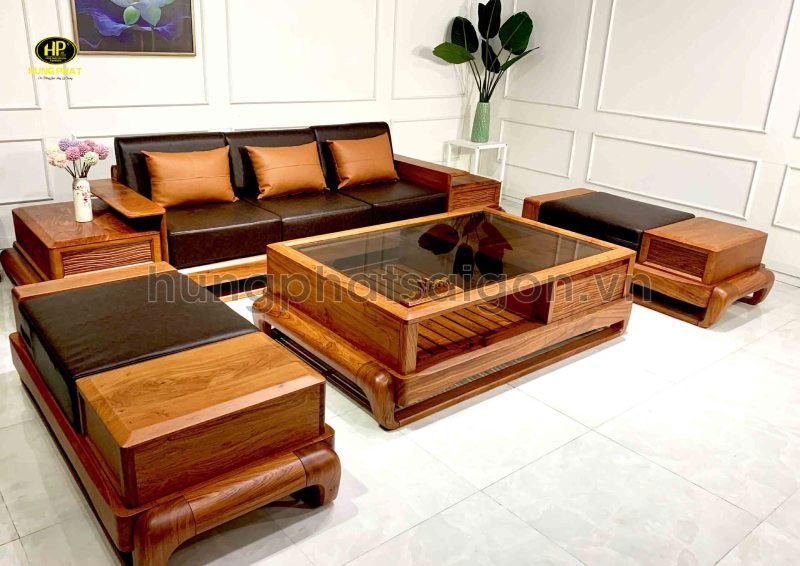 Sofa gỗ hương vân là gì