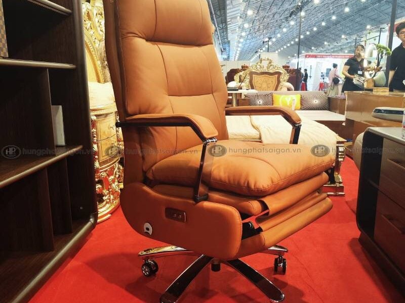 Ghế giám đốc da bò hiện đại HZ-6408