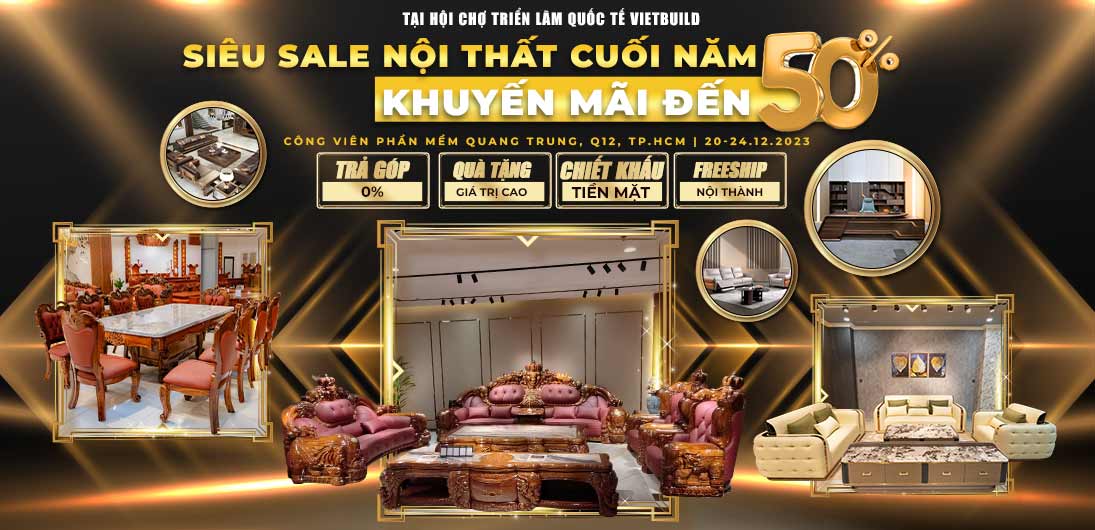Nội Thất Hưng Phát Sài Gòn tham gia triển lãm VietBuild HCM 2023