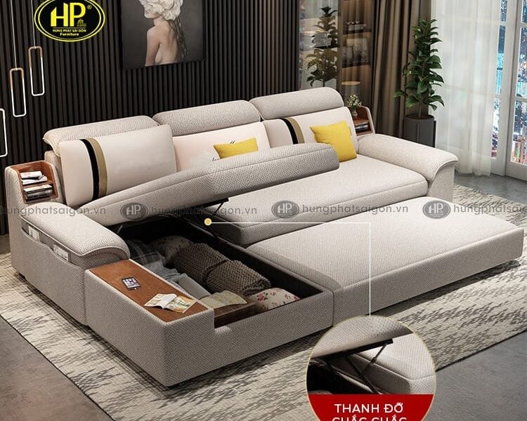 Sofa giường G-50 với khung đỡ chắc chắn