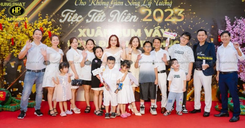 Tiệc Tất Niên 2023 Sum Vầy Cùng Đại Gia Đình Hưng Phát Sài Gòn