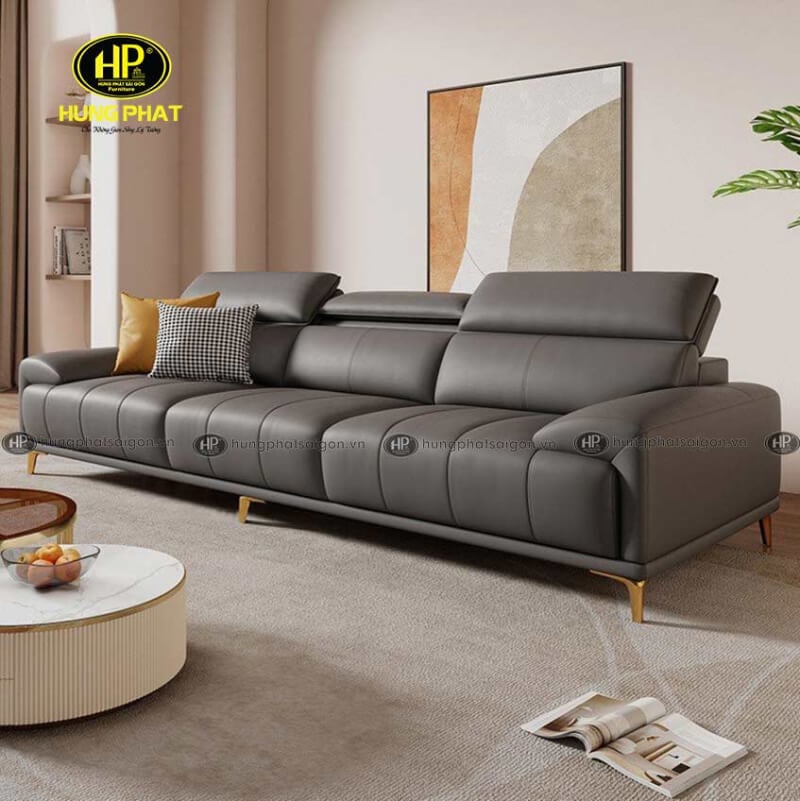 Ghế sofa da hiện đại H-17