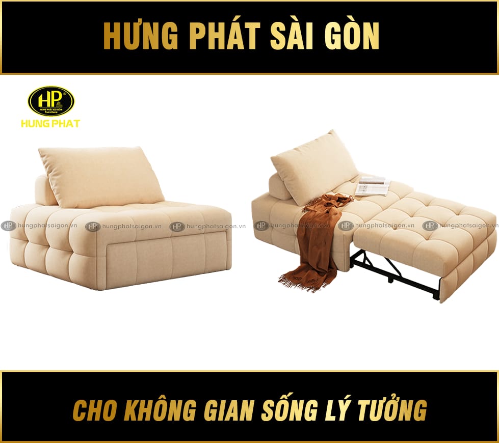 Sofa Vải Lông Cừu G-38