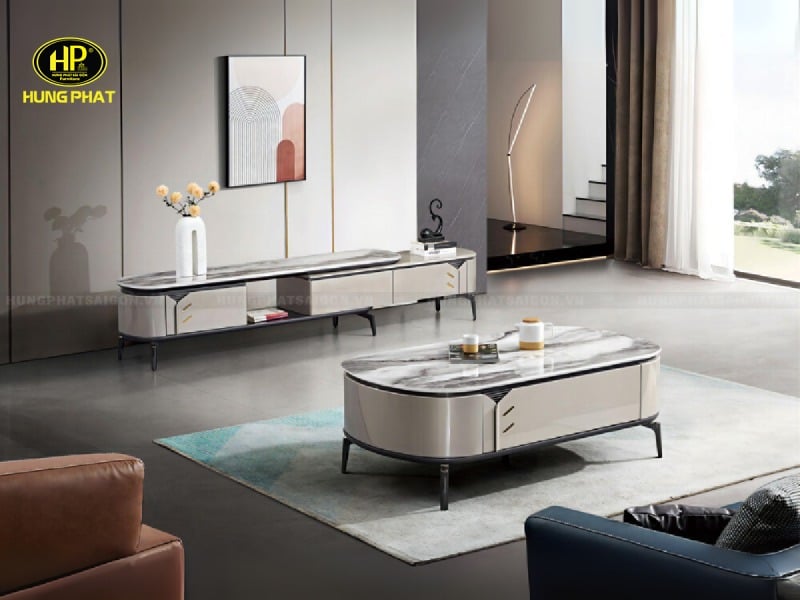 bàn sofa mặt đá cao cấp b37-130