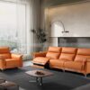 ghế sofa thư giãn chỉnh điện da bò g906