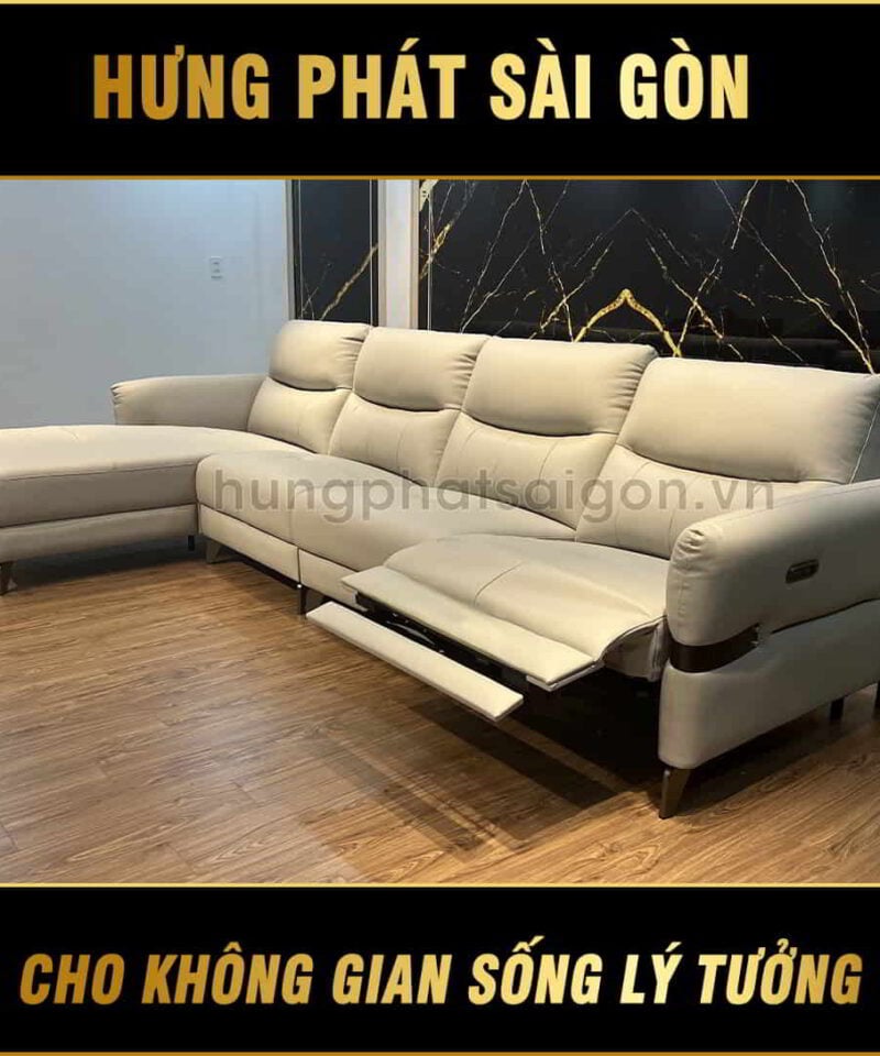 Ghế sofa thư giãn da bò Ý GC-3039