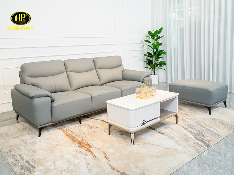 sofa băng da cao cấp chống trầy h-8276b