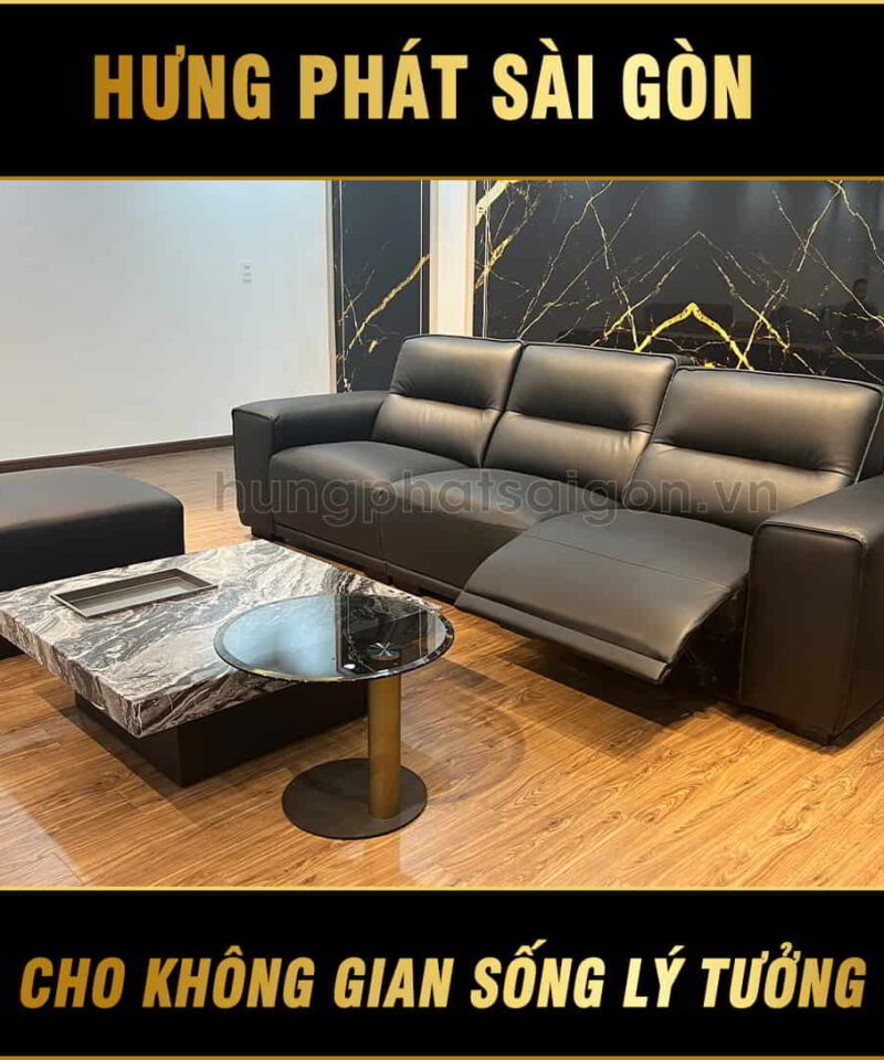 Sofa chỉnh điện da bò cao cấp 3126