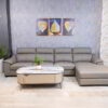 sofa da bò thật nhập khẩu 9076