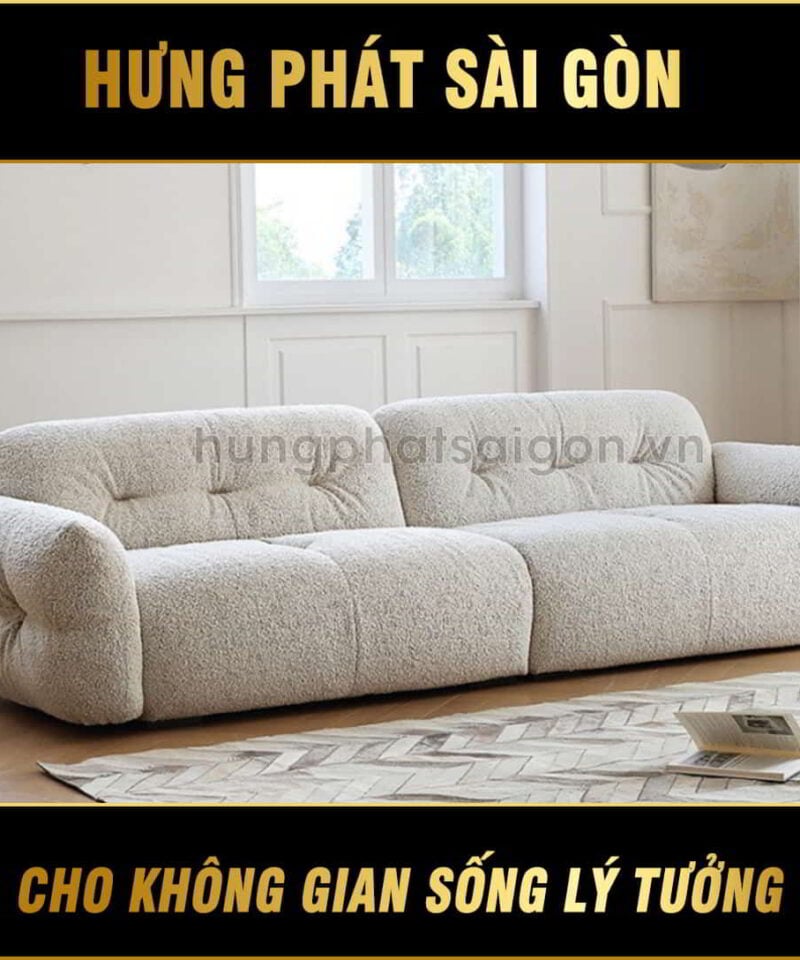 sofa lông cừu H-319