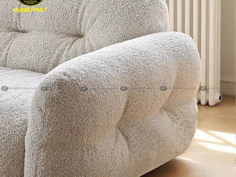 sofa lông cừu hiện đại H-319