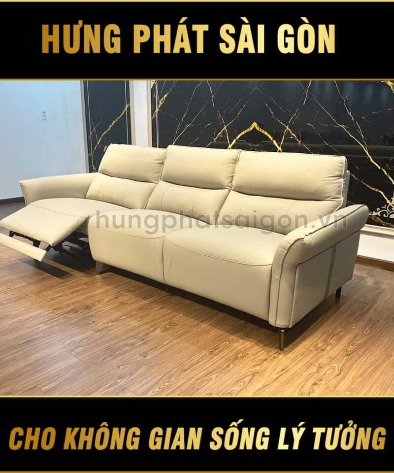 Sofa thư giãn da bò nhập khẩu GC-3050