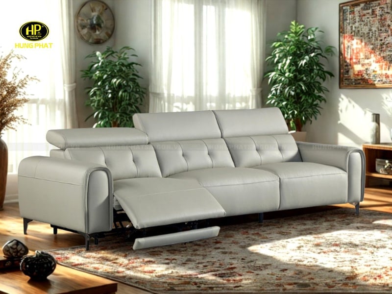 sofa thư giãn da bò s189d
