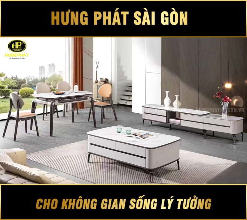 Bàn sofa nhập khẩu hiện đại M95