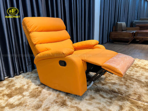 Ghế sofa thư giãn màu cam 8018-C