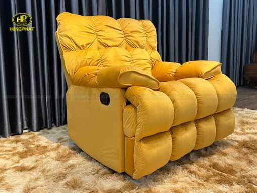 Sofa đơn màu vàng 221118-V