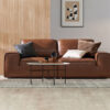 sofa băng da h-325