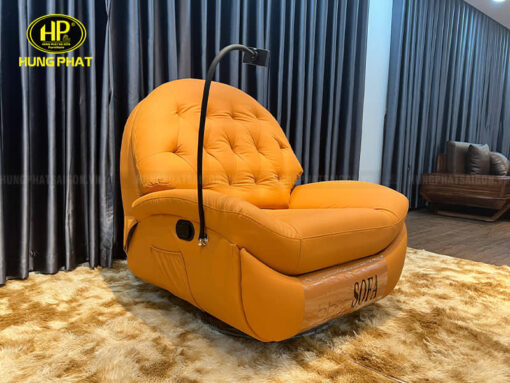 Sofa da màu cam TD-01-C