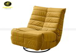 Sofa đơn thư giãn màu vàng F5-V