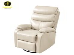 Ghế sofa đơn thư giãn màu trắng 8018-T