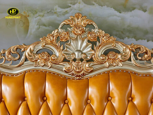 Giường ngủ tân cổ điển 8861 mang phong cách thiết kế hoàng gia