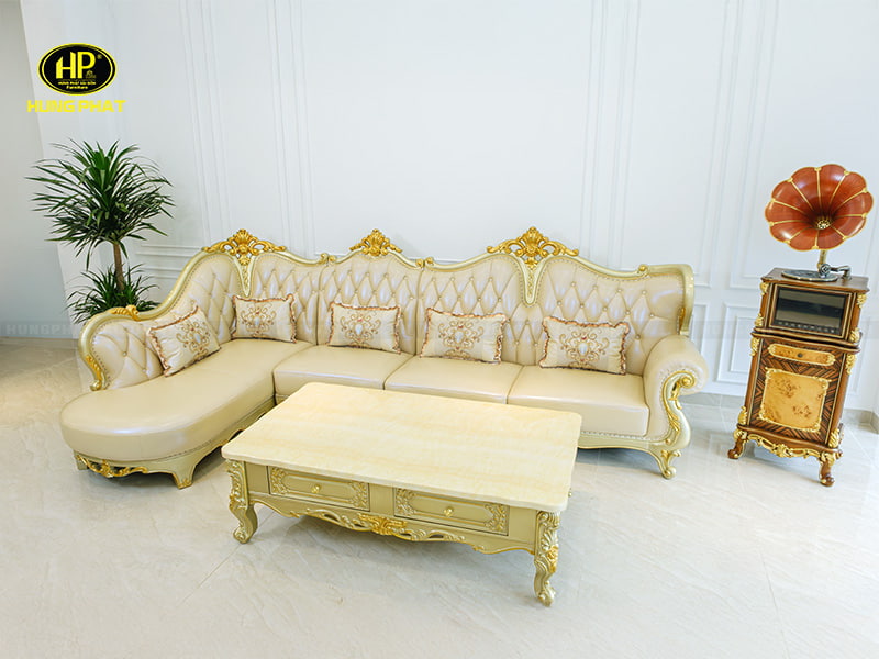 sofa 8122 thiết kế tinh tế đậm chất hoàng gia