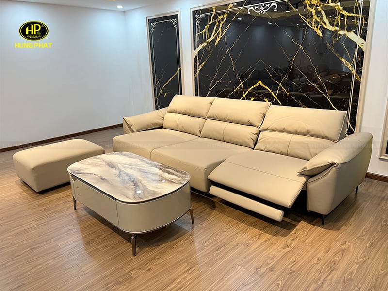 sofa băng da bò ý chỉnh điện sf-3020