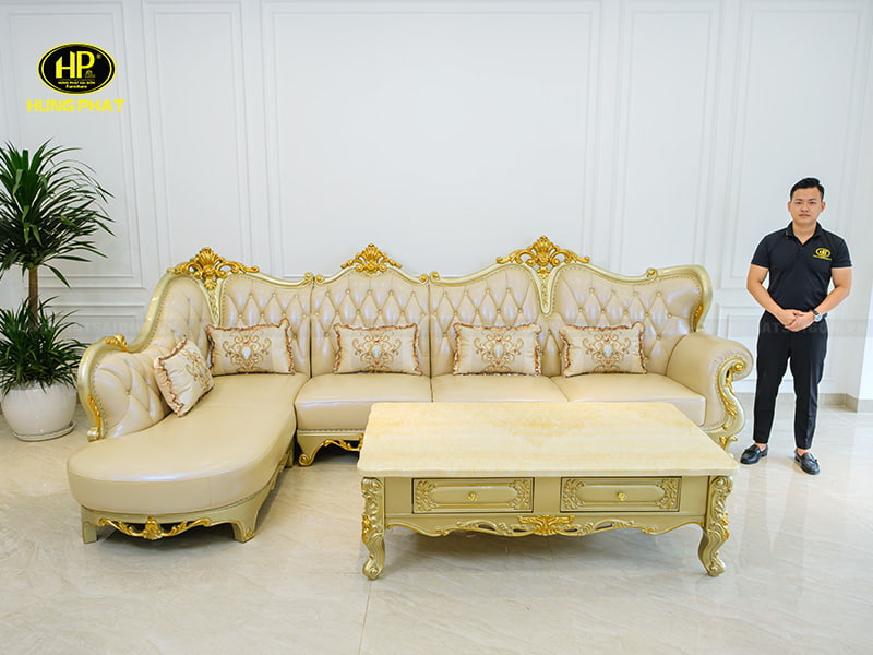 sofa cổ điển 8122 giá tốt tại hưng phát sài gòn