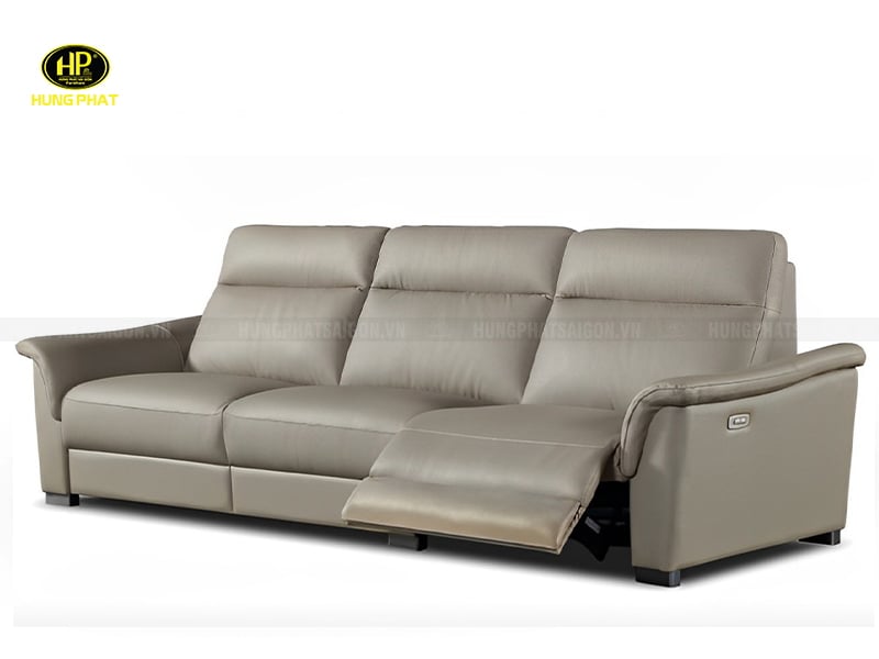 sofa da bò ý thư giãn chỉnh điện s162d