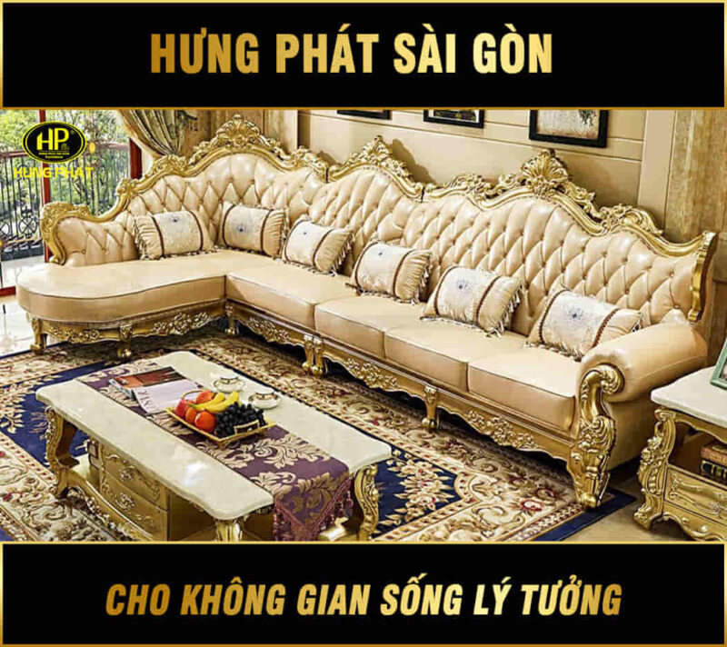 Sofa tân cổ điển phong cách hoàng gia 8163