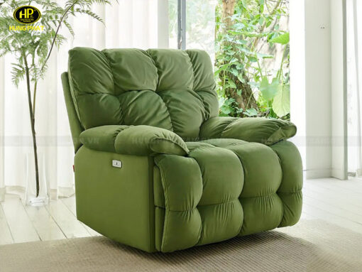 Ghế sofa thư giãn màu xanh 221118-X