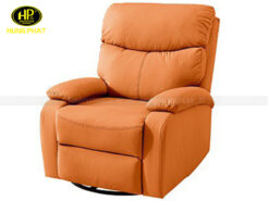 Ghế sofa đơn thư giãn màu cam G-01-C