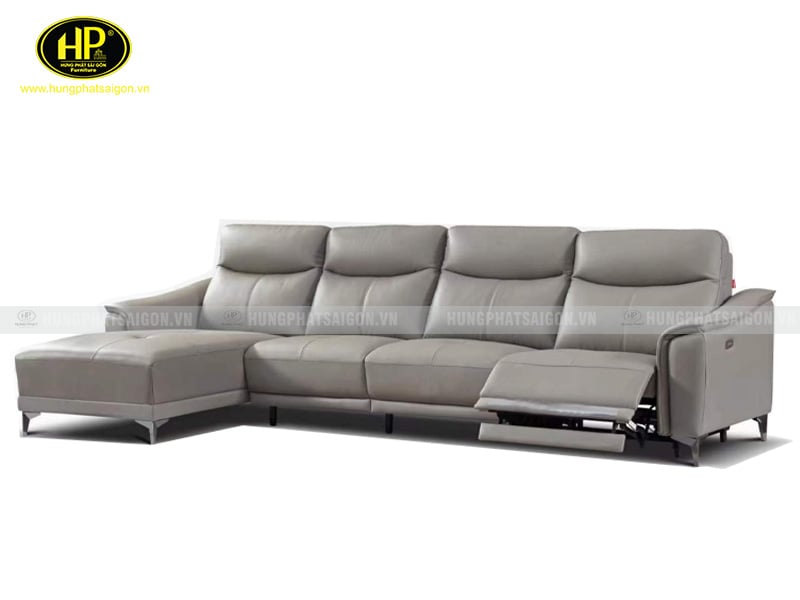 sofa thư giãn chỉnh điện da bò nhập khẩu s128d