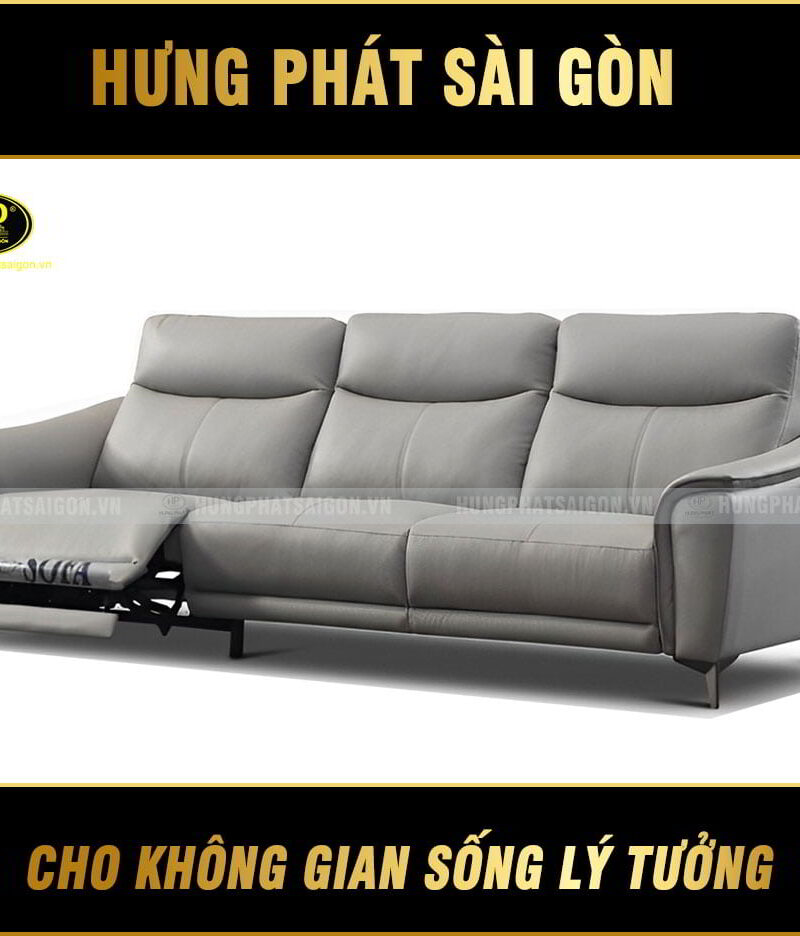 Sofa thư giãn da bò nhập khẩu S128D