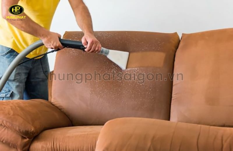 sử dụng máy giặt ghế sofa