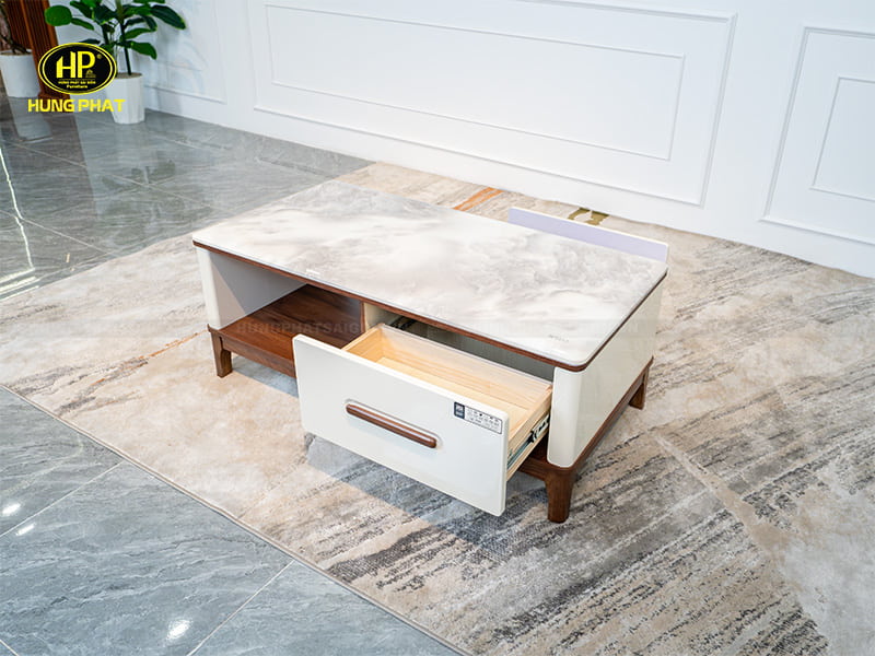 bàn sofa 916-120 có thêm hộc tủ đựng đồ