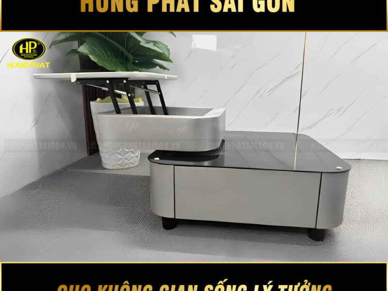 bàn sofa mặt đá thông minh TNM-05