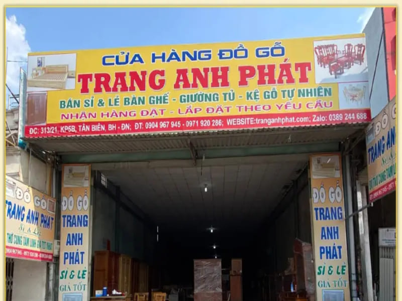 cửa hàng nội thất trang an phát