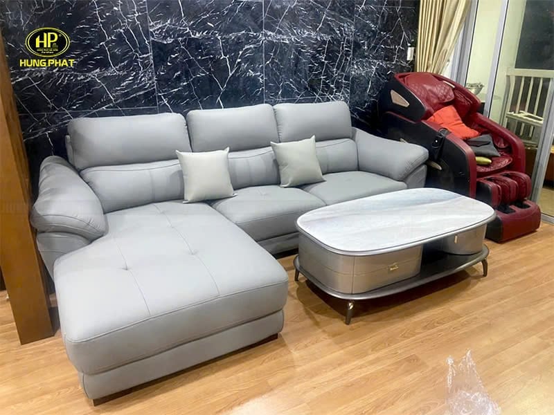 ghế sofa da chống trầy hv-911p