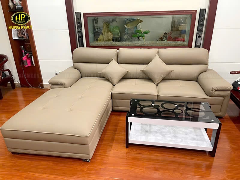 sofa da chống trầy hd-60p