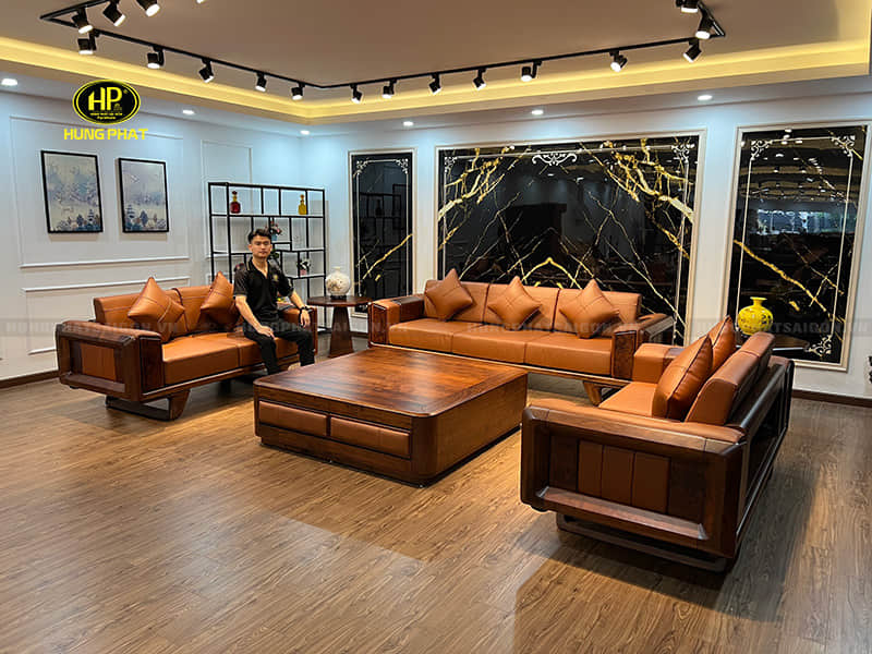 giá sofa gỗ có cao không