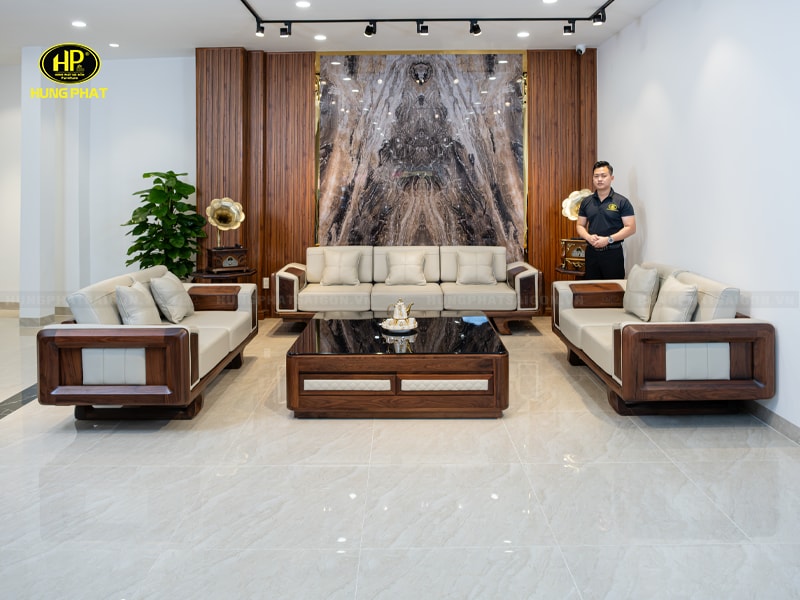 sofa gỗ cao cấp ho-105b