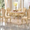 bộ bàn ăn tân cổ điển hoàng gia BA-8219