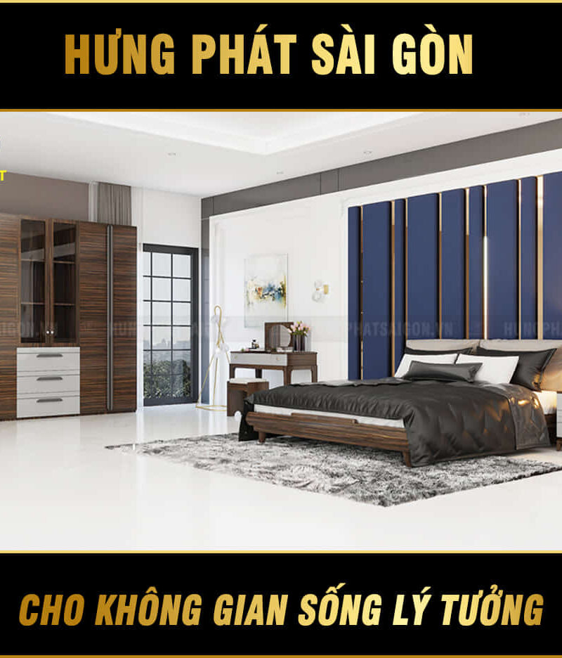 combo giường tủ hiện đại BM-2209A